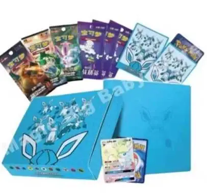 Vaporeon Theme Card Collection Gift Box — catalog photograph